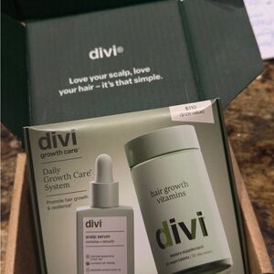 Daily Growth Care System - Hair Growth Vitamins & Scalp Serum (Green)